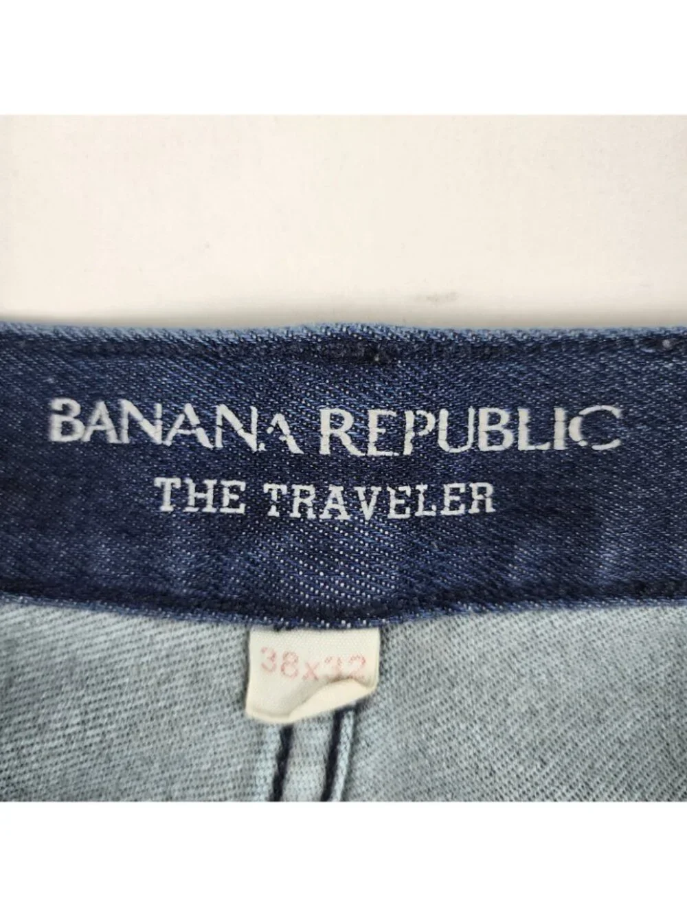 Banana Republic Jeans Mens 38x31 Blue The Traveler Slim Fit Denim